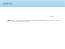 Tablet Screenshot of alsaif.com